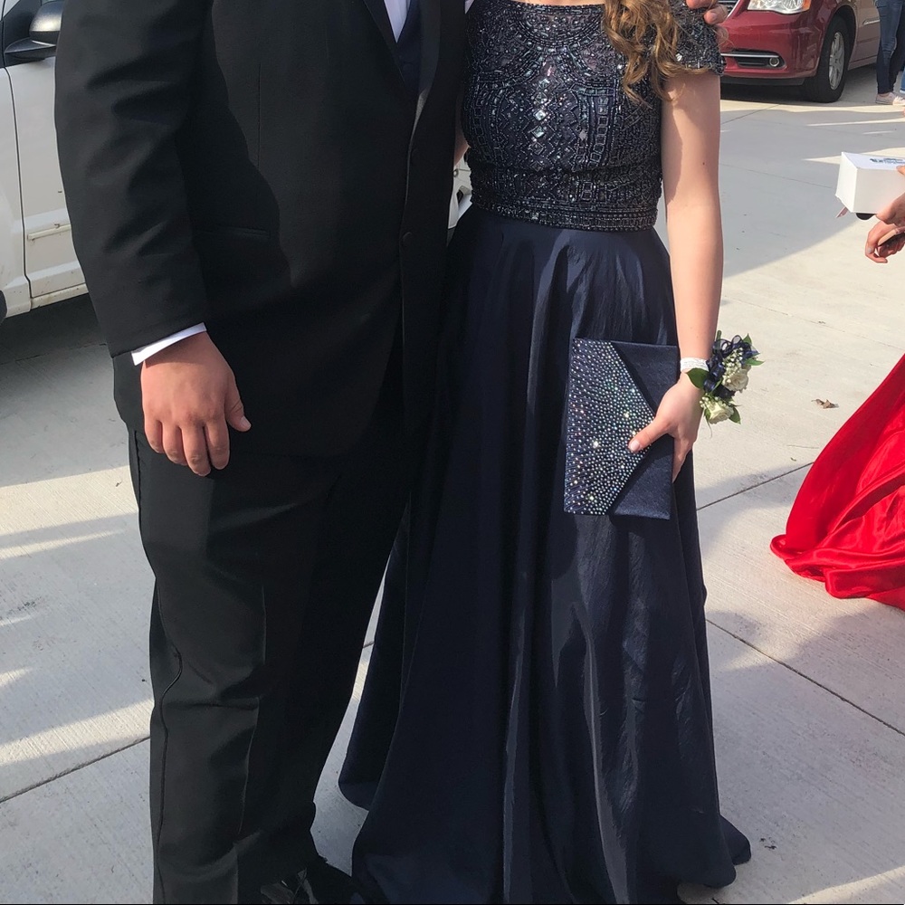 Sherri Hill Two Piece Prom Dress 0P